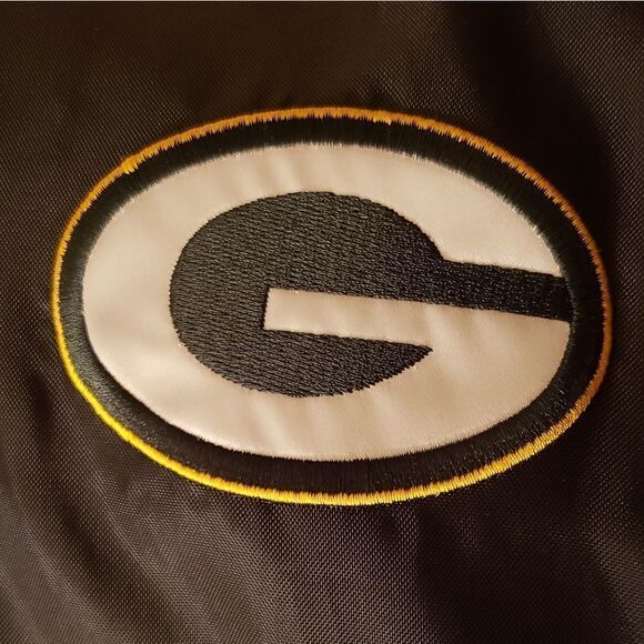 EUC Reversible Green Bay Packers Jacket Sz M - Picture 5 of 7